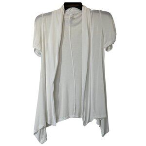 Women's Off White Flyaway Top Size